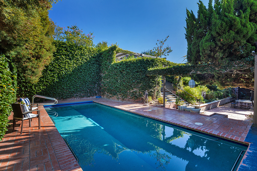 Walter Munk La Jolla California Oceanfront Home Pool