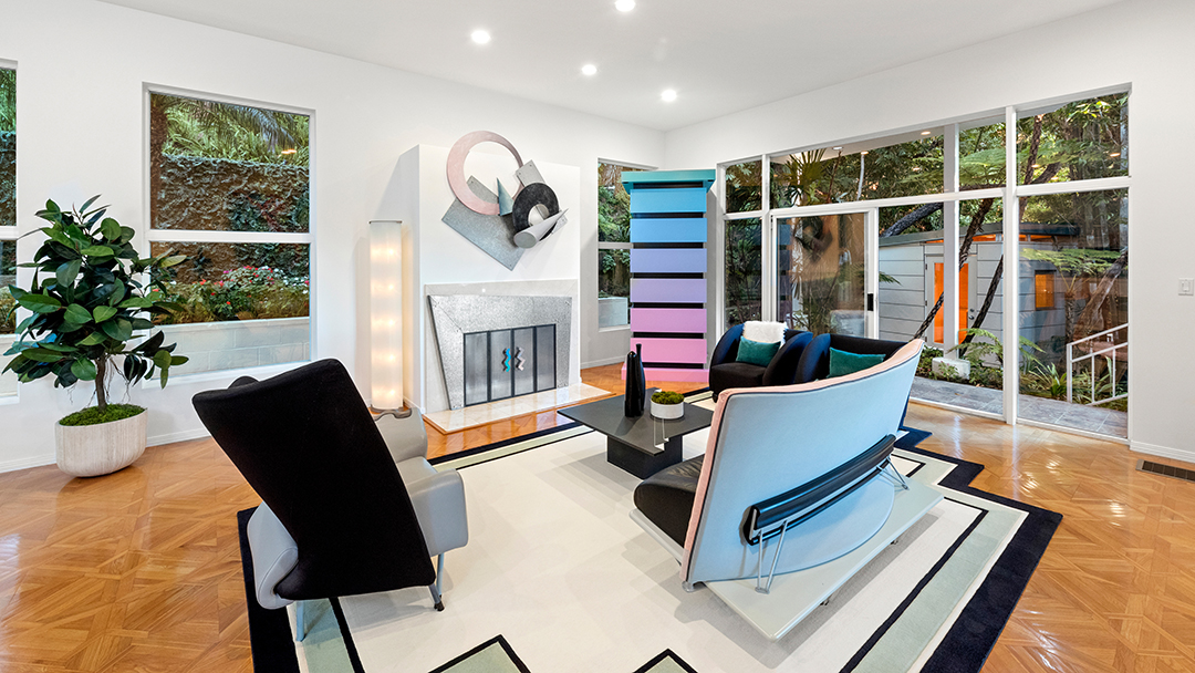 Look Inside A Retired Ar Execs 3m Hollywood Hills Home Full Of 80s Flair 1554ndoheny Print 4