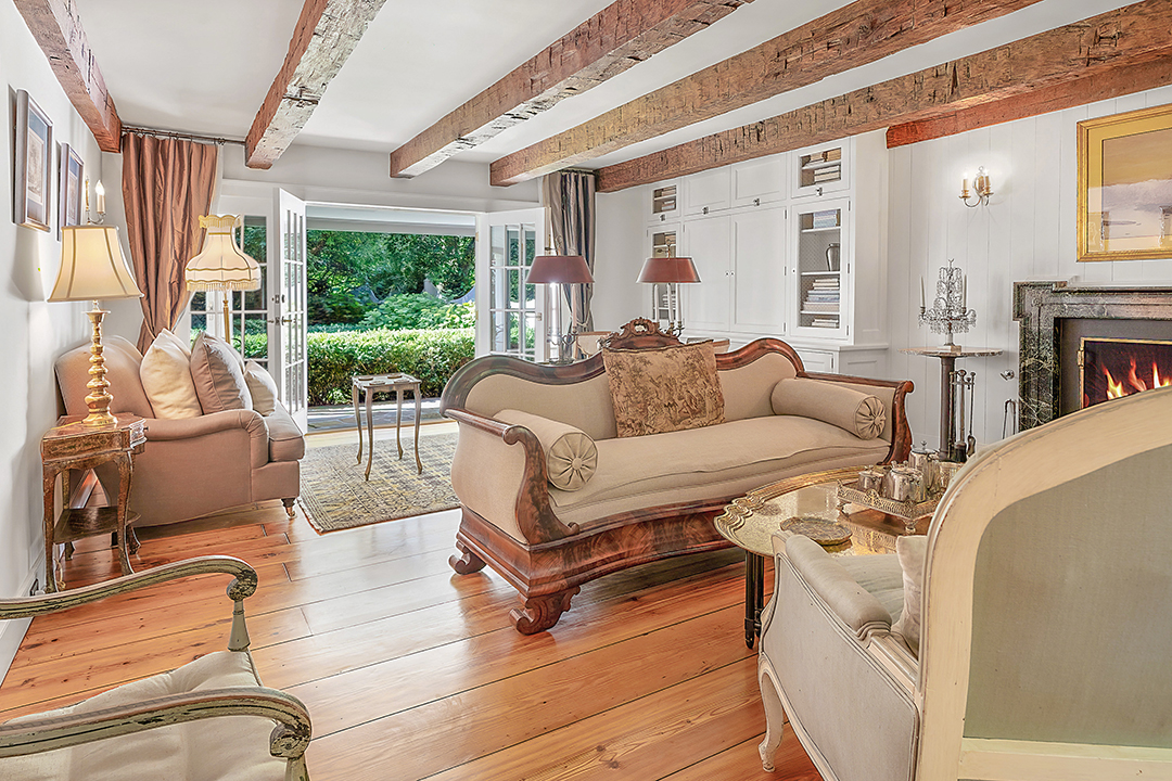 Explore An 160 Acre New York Listing With 18th Century Homes Chic Barns And More Wbf Main Interior Lvrm To Court 13