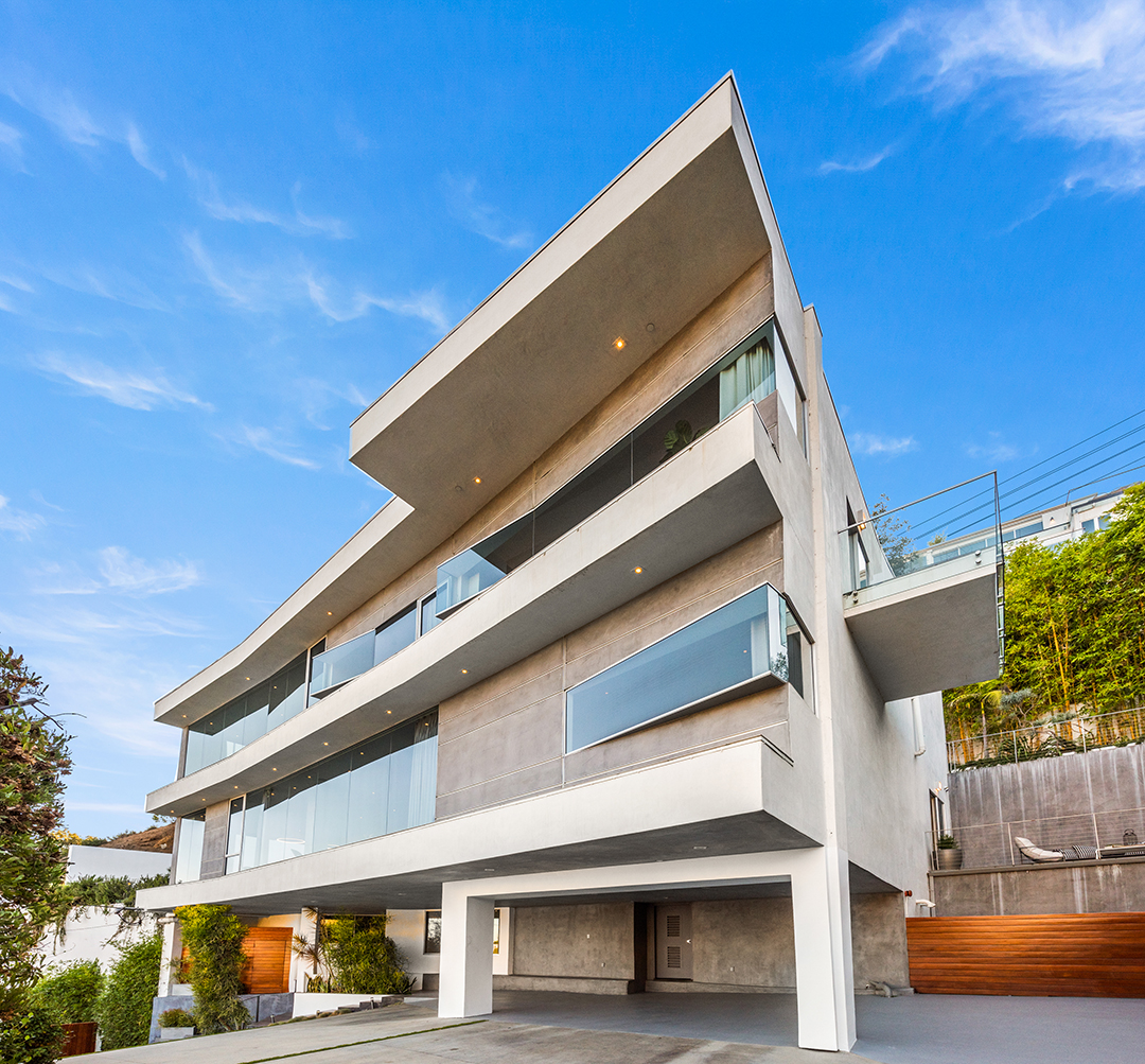Former Nfl Player Emmanuel Ancho Buys Sunset Strip Modern Mansion Covered Parking