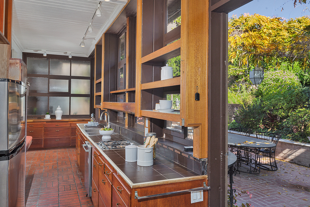 Walter Munk La Jolla California Oceanfront Home Kitchen