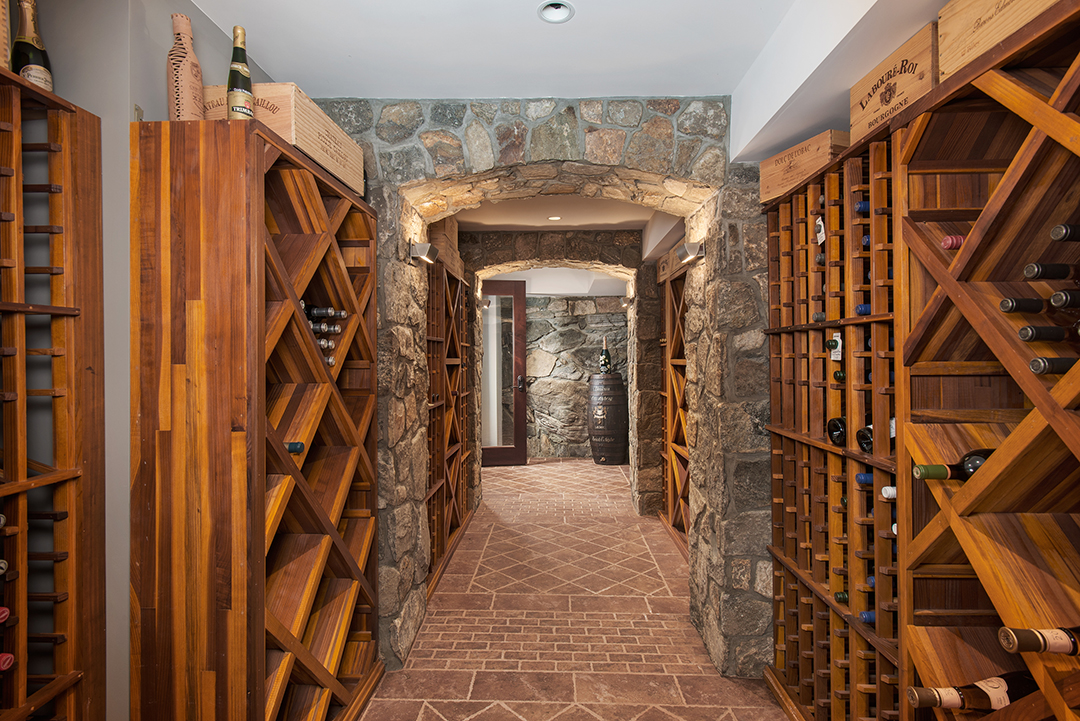 Enchanting Pound Ridge Colonial With Verdant Grounds Seeks 11m Wine Cellar