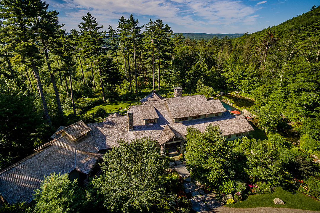 Wonderfully Wild A Forested 18 Acre Maine Estate With Water Views Seeks 8 5m 135mountainarrow 02 S Aerial 2020 Print