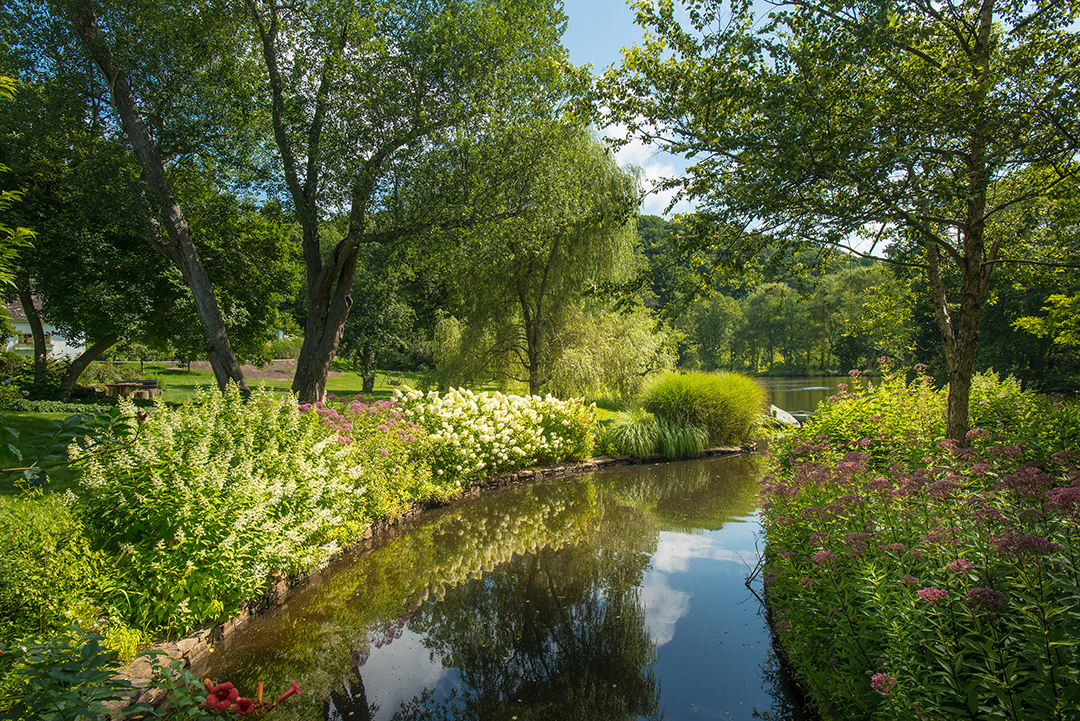 Enchanting Pound Ridge Colonial With Verdant Grounds Seeks 11m Nature