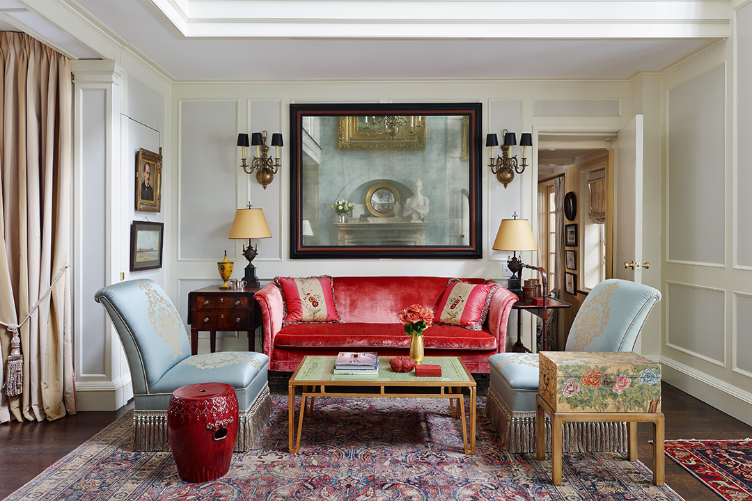 Husband And Wife Architects Anne Fairfax Richard Sammons List Armand Hammers Former Greenwich Village Home Living Room