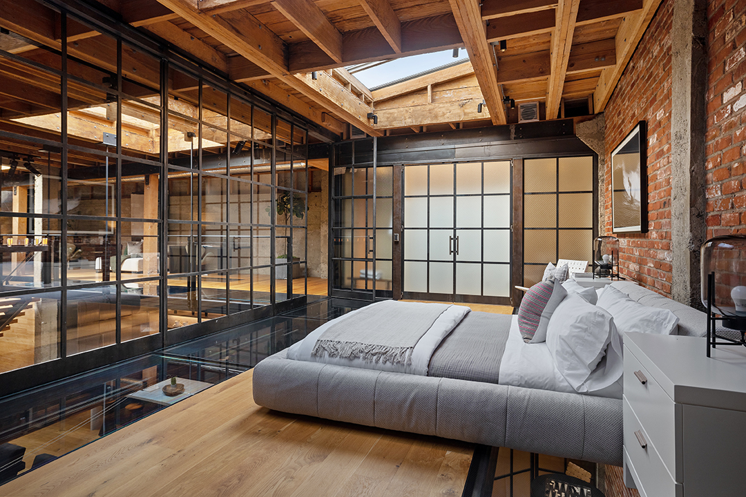 Warehouse Turned Industrial Chic Dream Home Asks 6 5m In San Francisco Bedroom B