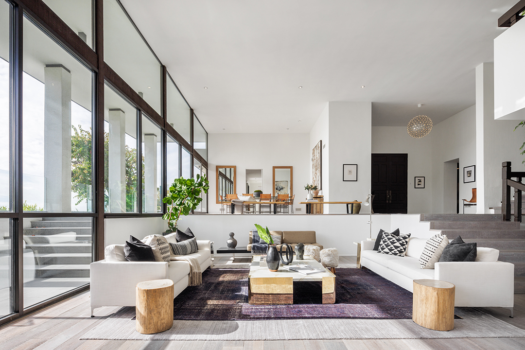 David Spade Launches His Beverly Hills Home Onto The Market For 20m Living Room C