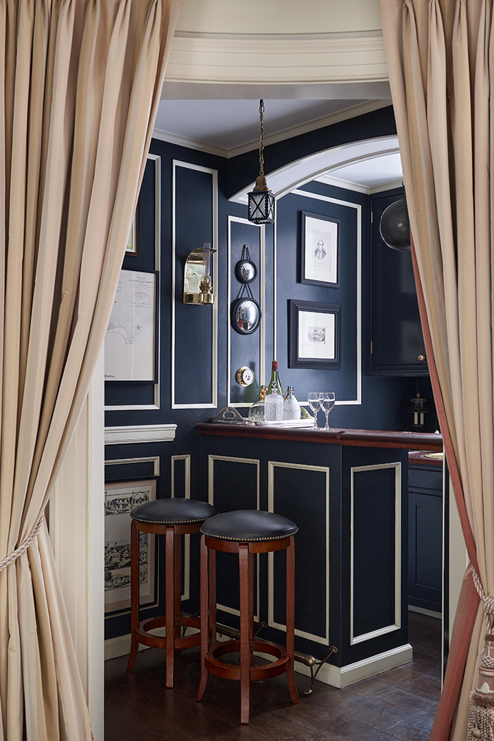 Husband And Wife Architects Anne Fairfax Richard Sammons List Armand Hammers Former Greenwich Village Home Bar