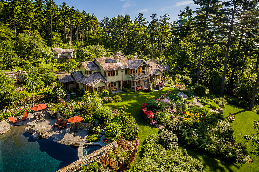 Wonderfully Wild A Forested 18 Acre Maine Estate With Water Views Seeks 8 5m 135mountainarrow 07 S Aerial 2020 Print