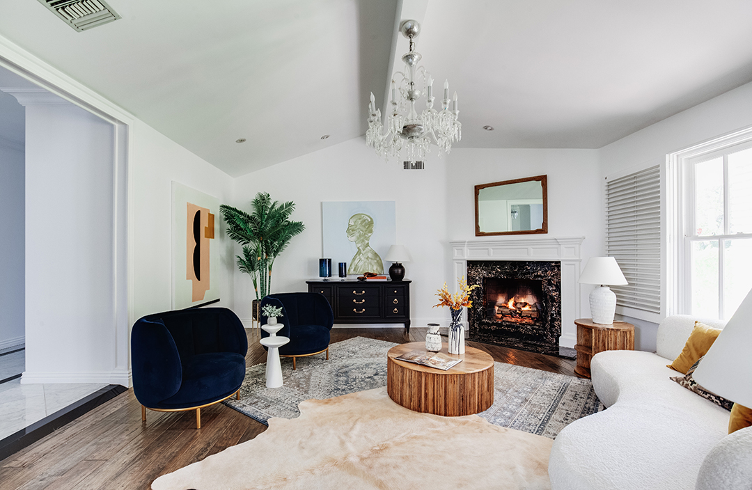 Kyle Richards And Mauricio Umansky Finally Part Ways With Revamped Bel Air Home Den