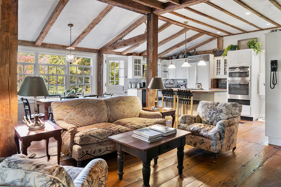 Explore A Charming Connecticut Colonial On 8 Acres Seeking 2 2m Living Room