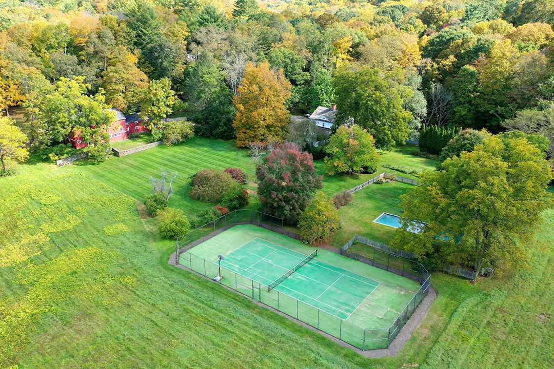 Explore A Charming Connecticut Colonial On 8 Acres Seeking 2 2m Tennis