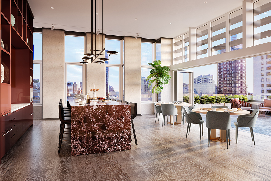Upper East Side Eye Candy The Leytons 26th Floor Condo Look 9 25m Solarium