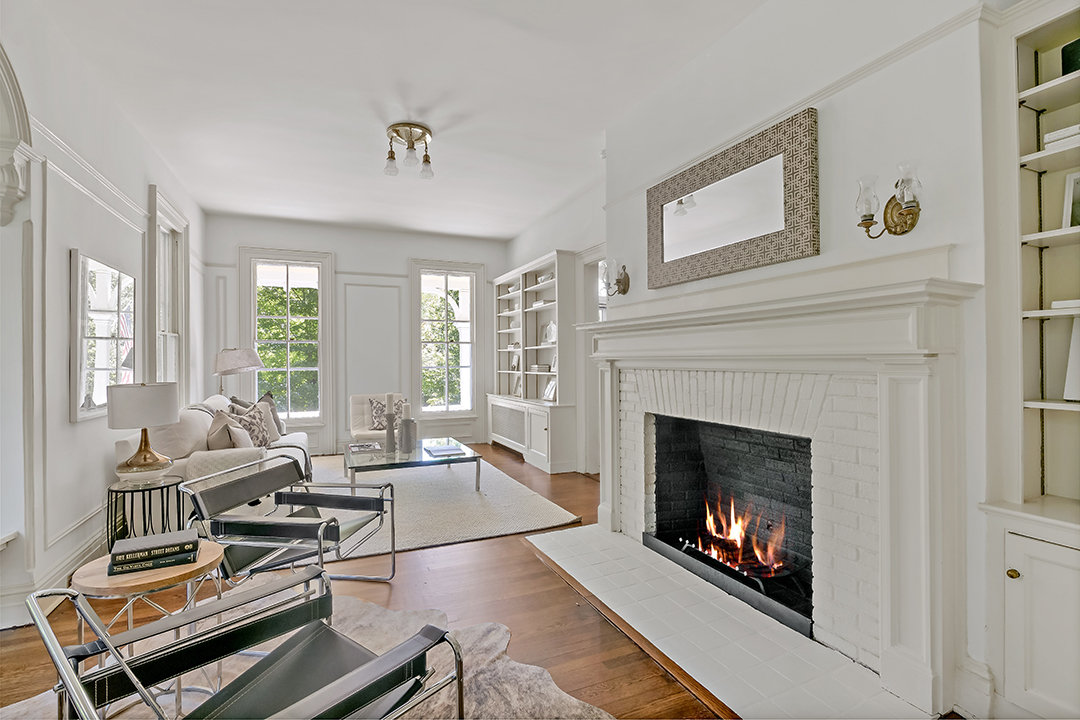 Victorian Home With A Carriage House Hits The Market In Chappaqua Ny Fireplace