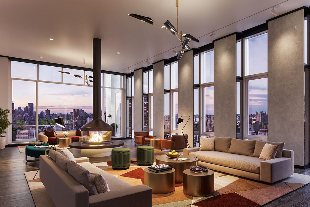 Upper East Side Eye Candy The Leytons 26th Floor Condo Look 9 25m Brandy Room