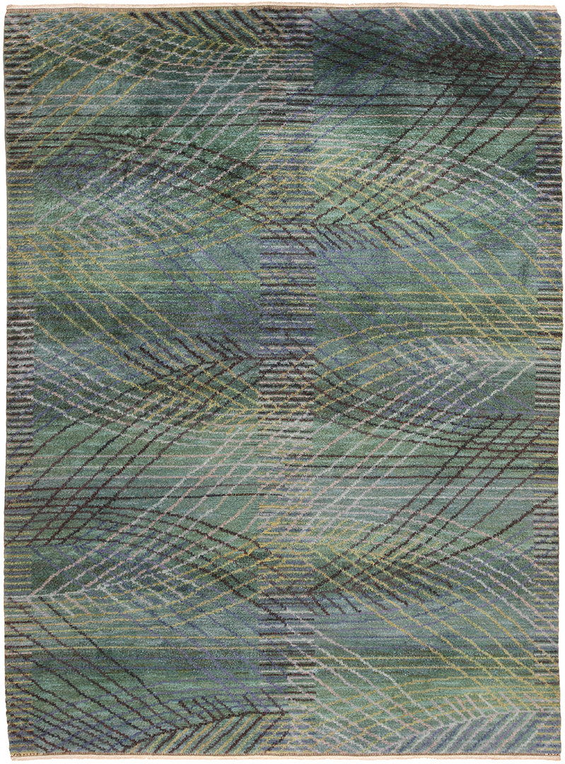 Vintage Scandinavian Marta Maas Rug 70367 Nazmiyal