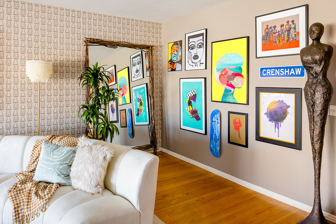 Issa Rae Airbnb 10 Living Room Credit Sean Costello