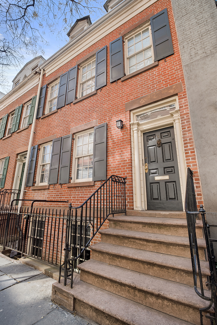 Landmarked Townhouse On Greenwich Villages Famously Friendly Grove Street Asks 7 5m R