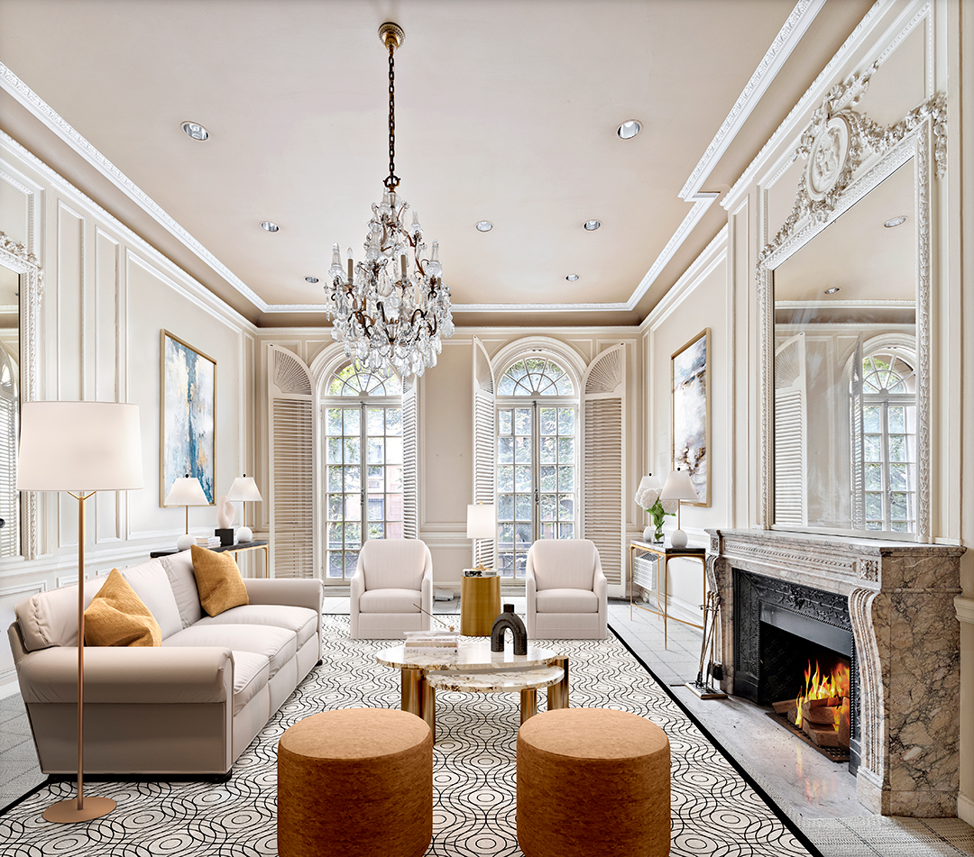 Manhattans Adele Kneeland Mansion With A Top Floor Solarium Lists For 15m Spotless Agency A