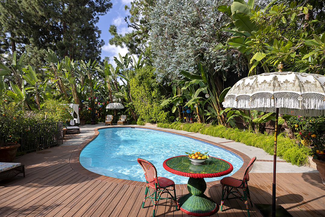 Yvette Mimieux Italian Style Bel Air Villa 25