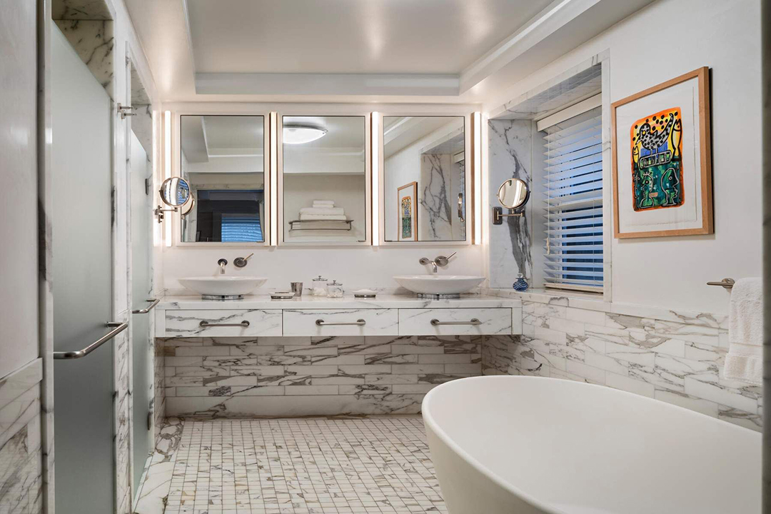 Sophisticated Upper West Side Duplex With A Dashing Staircase Asks 4 75m Bathroom