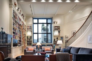 Sophisticated Upper West Side Duplex With A Dashing Staircase Asks 4 75m Living Room