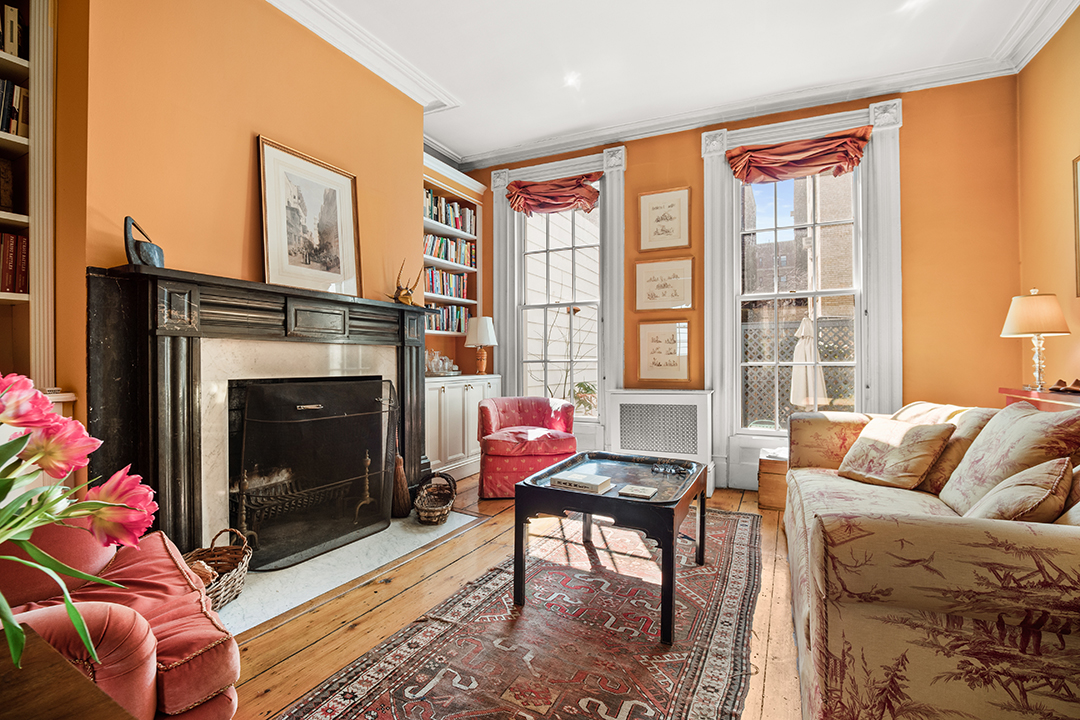 Landmarked Townhouse On Greenwich Villages Famously Friendly Grove Street Asks 7 5m B