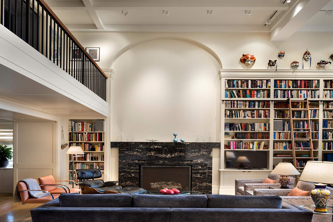 Sophisticated Upper West Side Duplex With A Dashing Staircase Asks 4 75m Fireplace