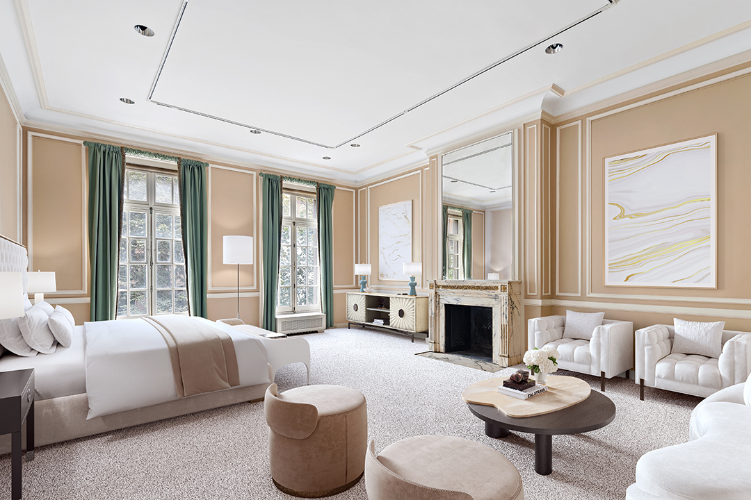 Manhattans Adele Kneeland Mansion With A Top Floor Solarium Lists For 15m Spotless Agency E
