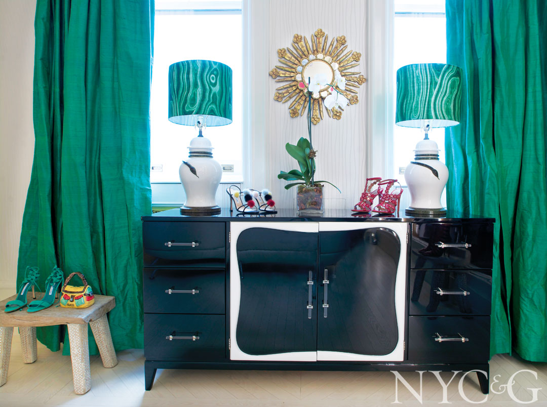 Dakota Home Tour Designer Sasha Bikoff Closet Dresser