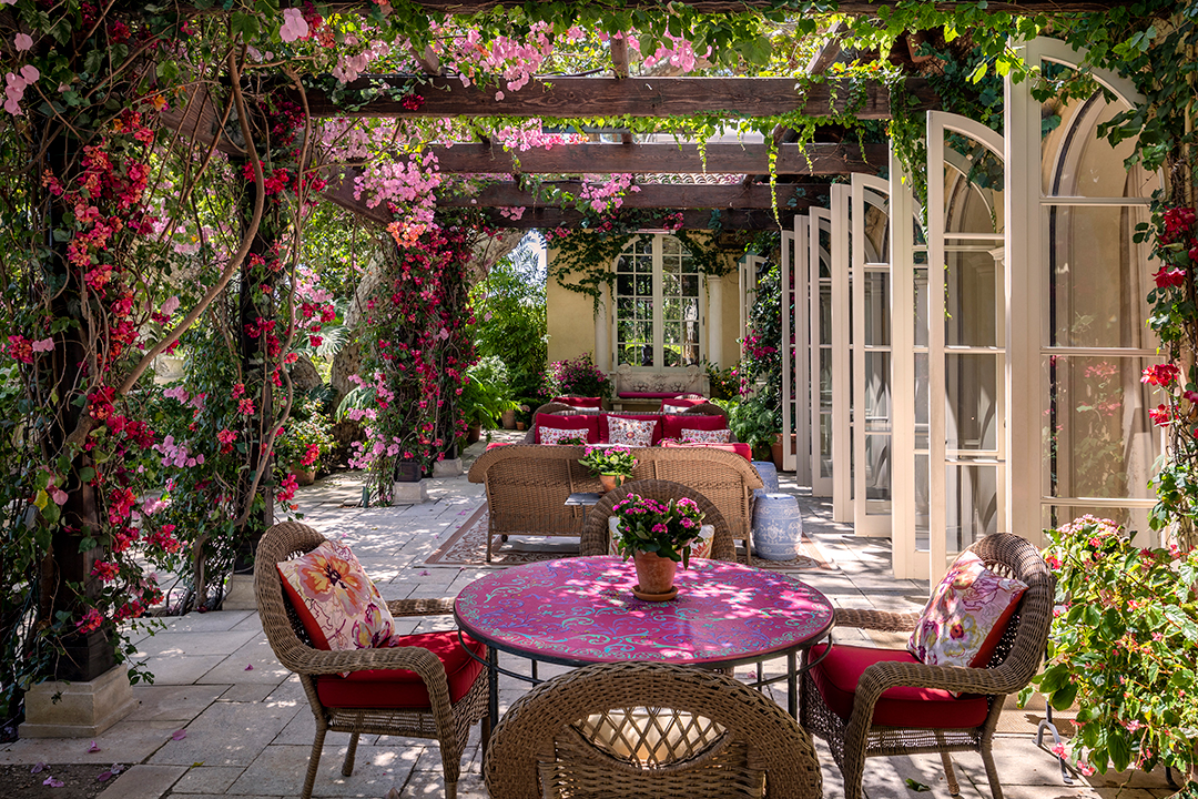 Yvette Mimieux Italian Style Bel Air Villa 6