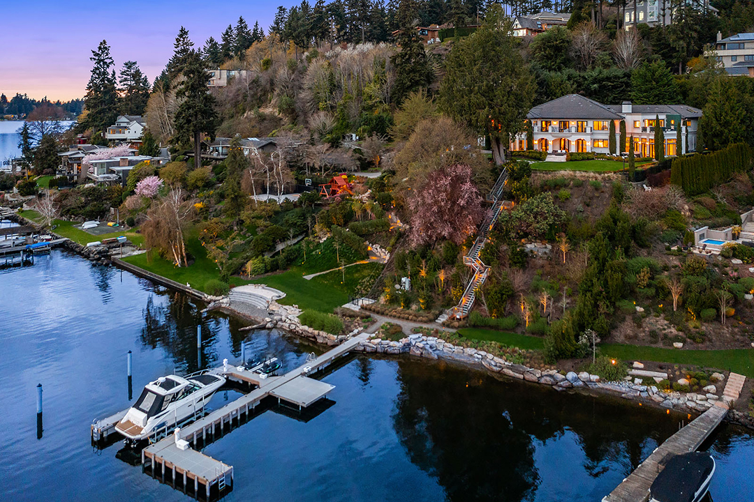 Russell Wilson And Ciaras Extraordinary Lakefront Home Near Seattle Seeks 36m A