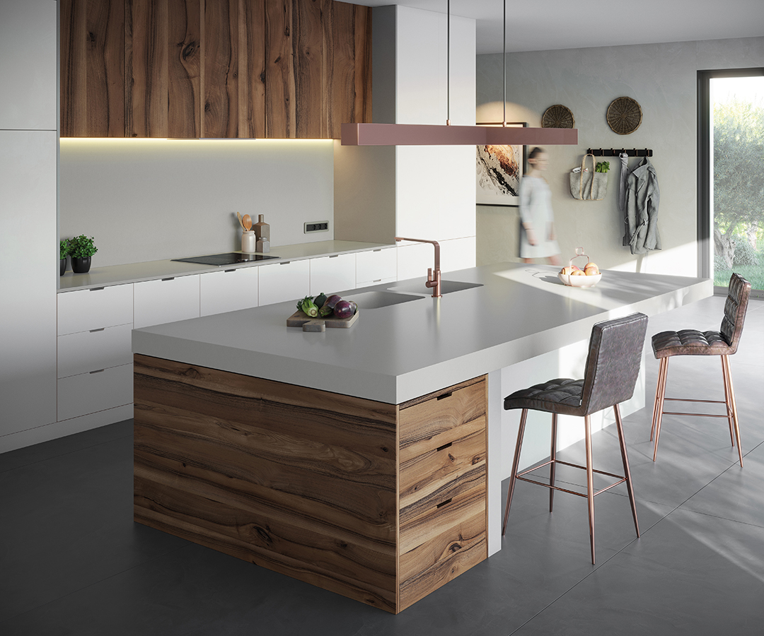 Silestone Kitchen Cincel Grey
