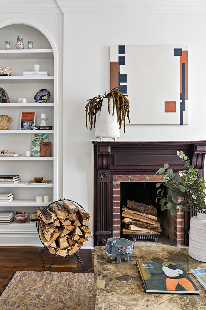 Boho Chic Townhouse In The Heart Of The West Village Is Up For Grabs At 6 25m Fireplace 5