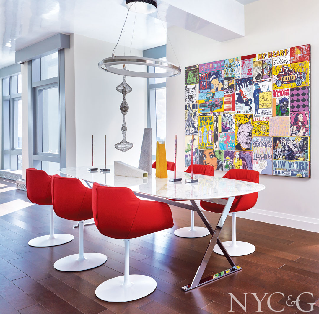 Chelsea Manhattan Home Tour Designer Benjamin Noriega Ortiz Dining Room