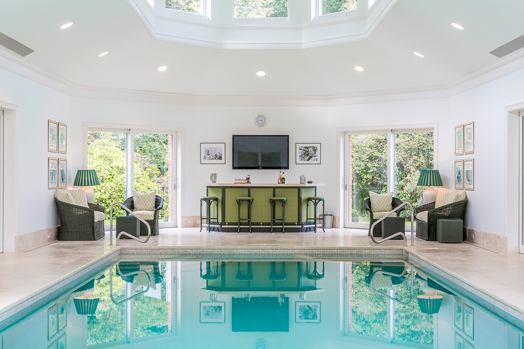 This 18 75m Estate In England Once Belonged To Both Lee Radziwill And Henry Ford Ii Turvillegrangepoolhousecocktailbar