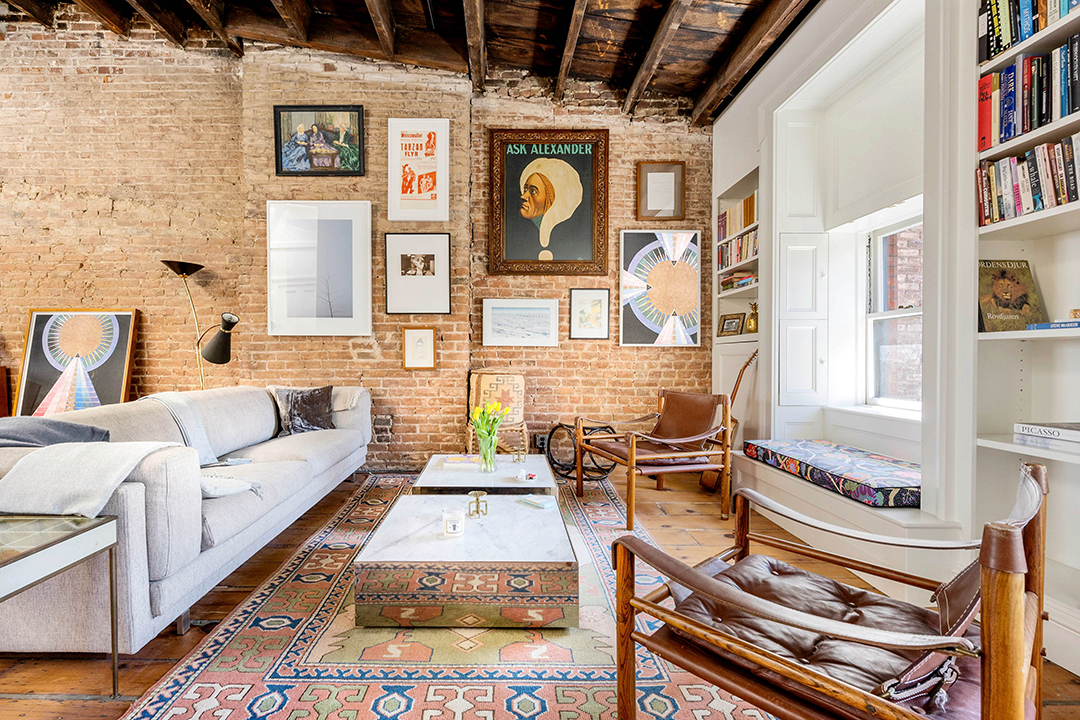 Actor Alexander Skarsgards Historic East Village Pad Lists After Careful Renovations Living Room 1 Edit04 28a R