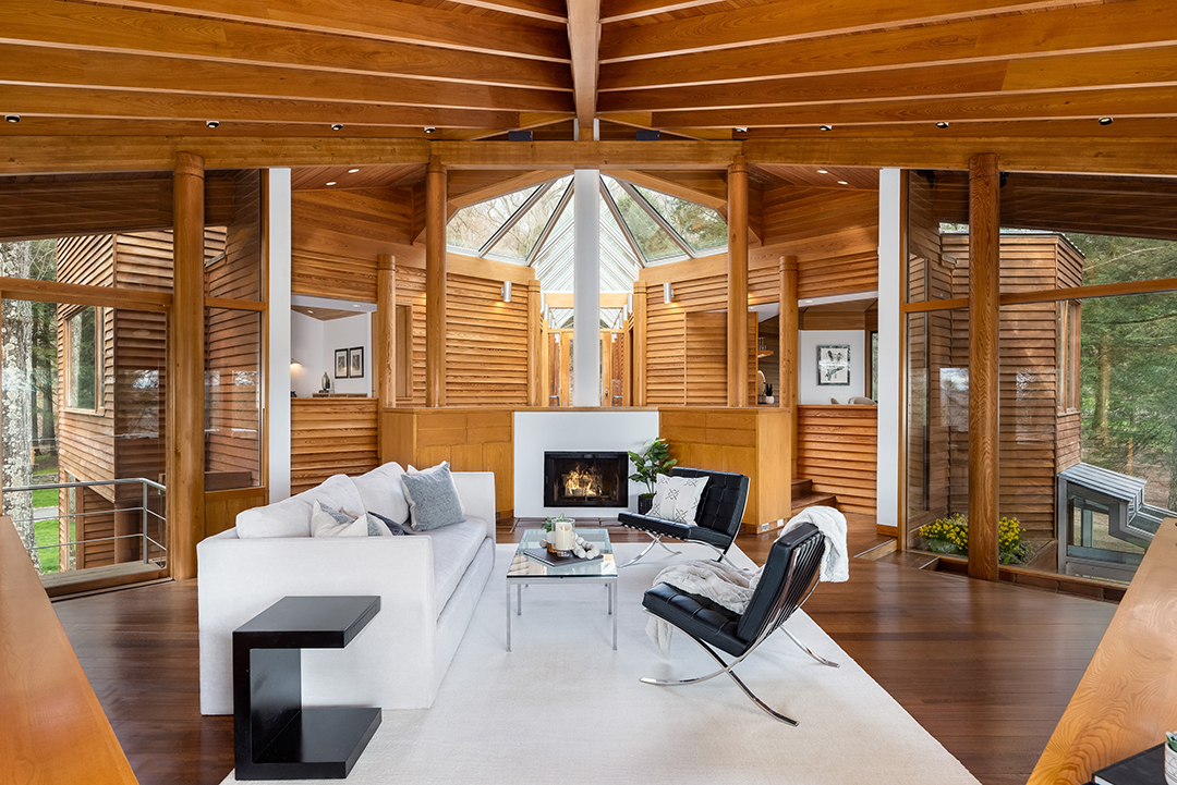 Tour A 4 5m Geometric Marvel With Treehouse Vibes Nestled In Bedford Hills I