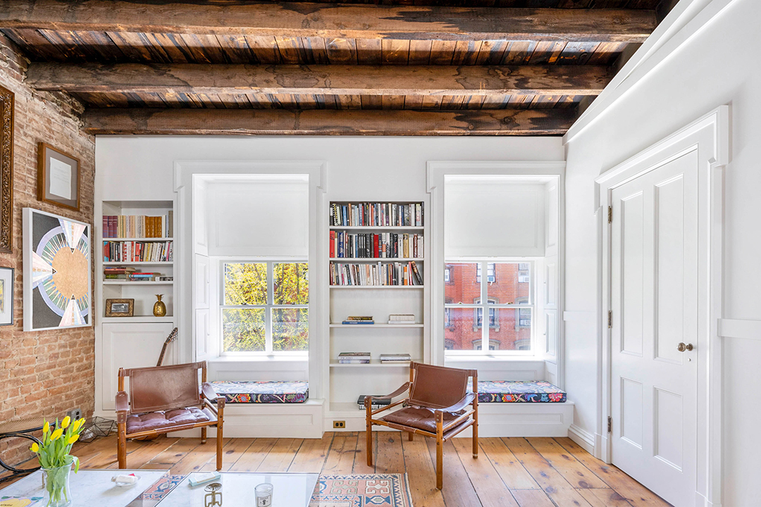 Actor Alexander Skarsgards Historic East Village Pad Lists After Careful Renovations Living Room 2 Edit04 29a R