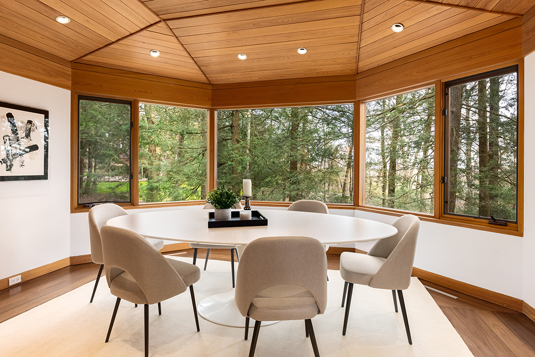 Tour A 4 5m Geometric Marvel With Treehouse Vibes Nestled In Bedford Hills K