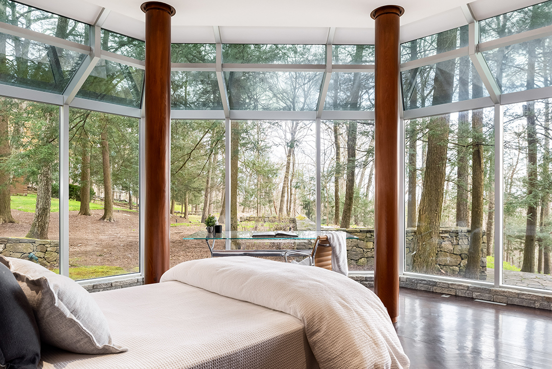 Tour A 4 5m Geometric Marvel With Treehouse Vibes Nestled In Bedford Hills N