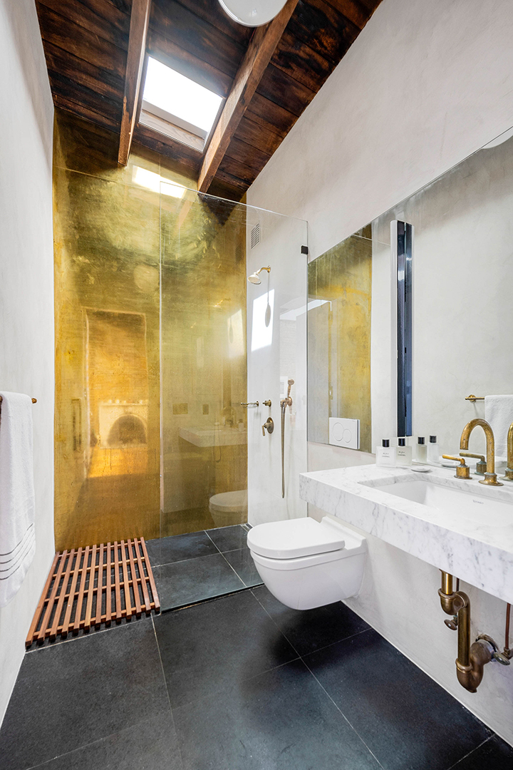 Actor Alexander Skarsgards Historic East Village Pad Lists After Careful Renovations Bath