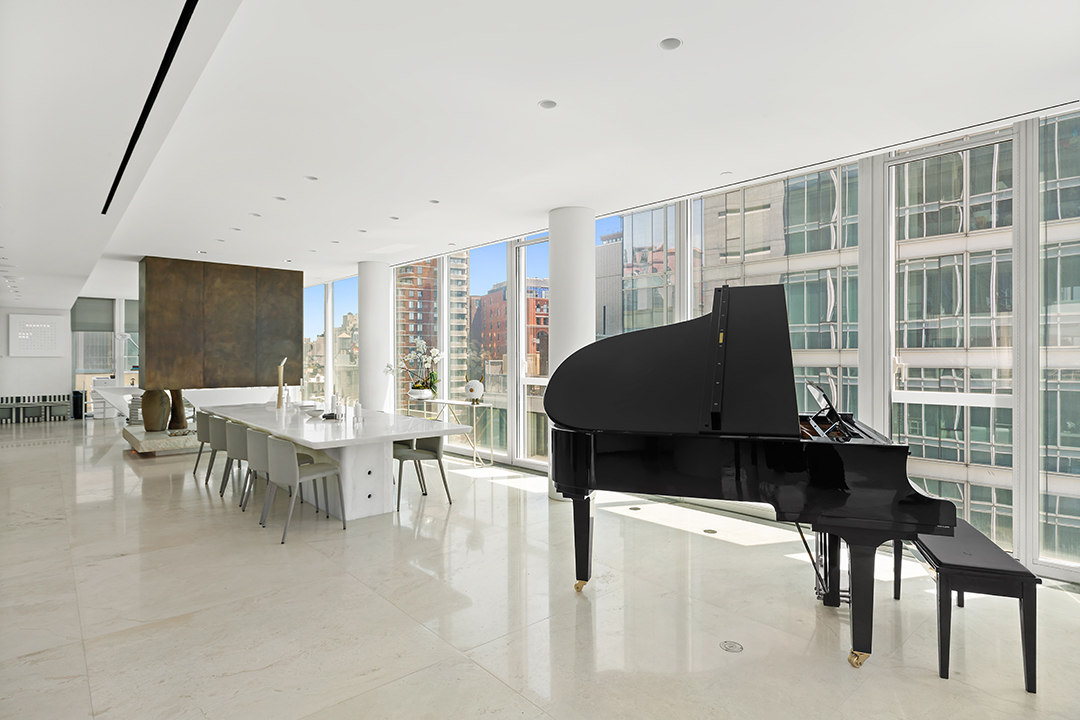 Hugh Jackmans West Village Triplex With A Minimalist Design Lists For 38 9m 176perryst 10s 10