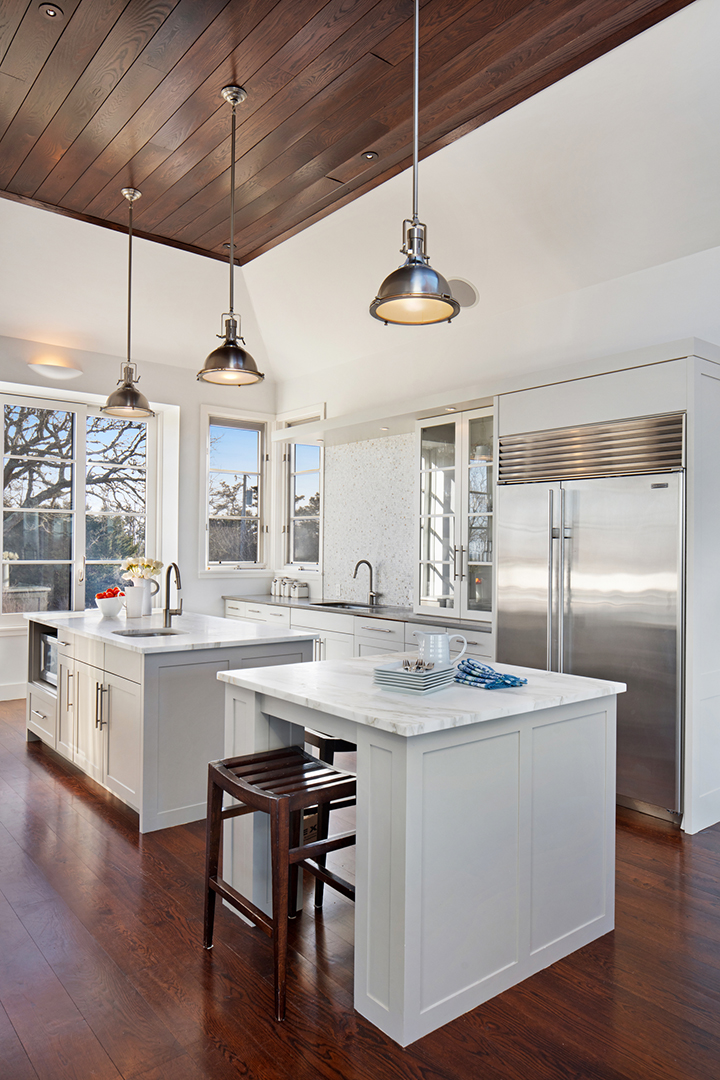 Contemporary And Classic Meet At This 15m Shingle Style Home On Marthas Vineyard Kitchen