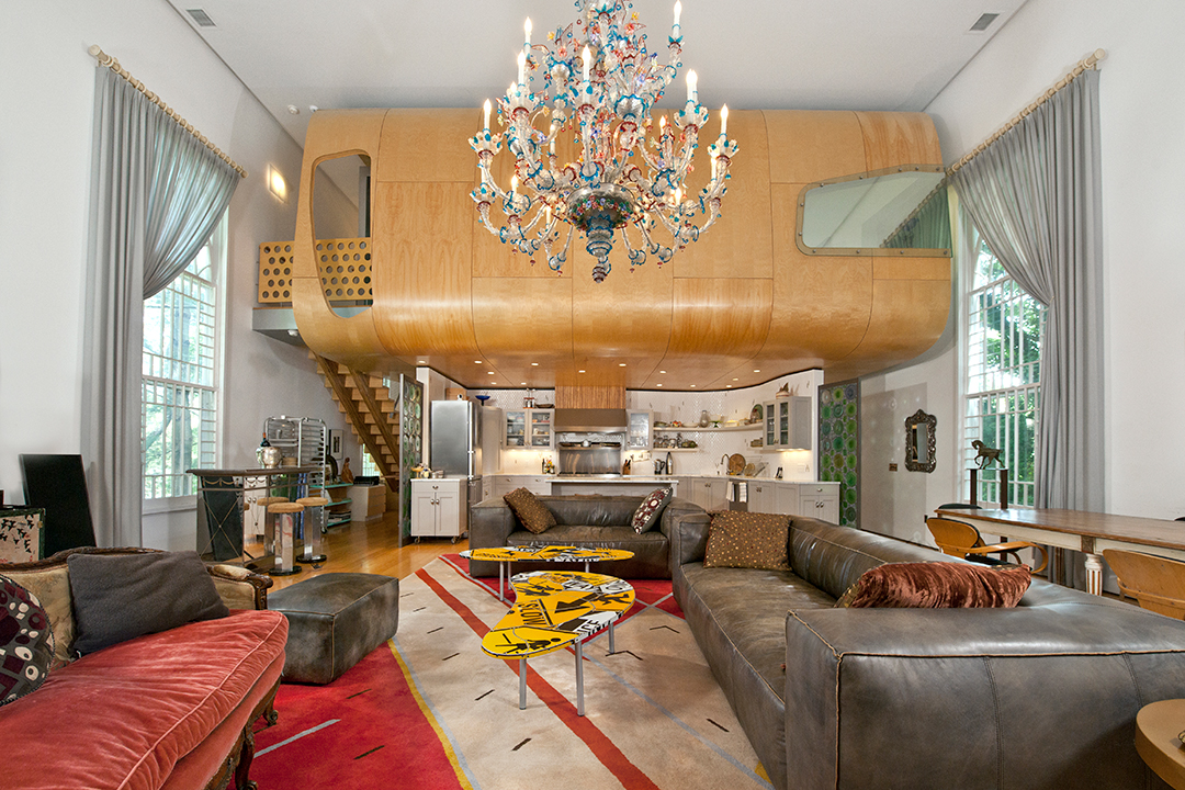 You Can Buy A Historic Church Turned Contemporary Home In Greenwich For 1 8m Living Room B