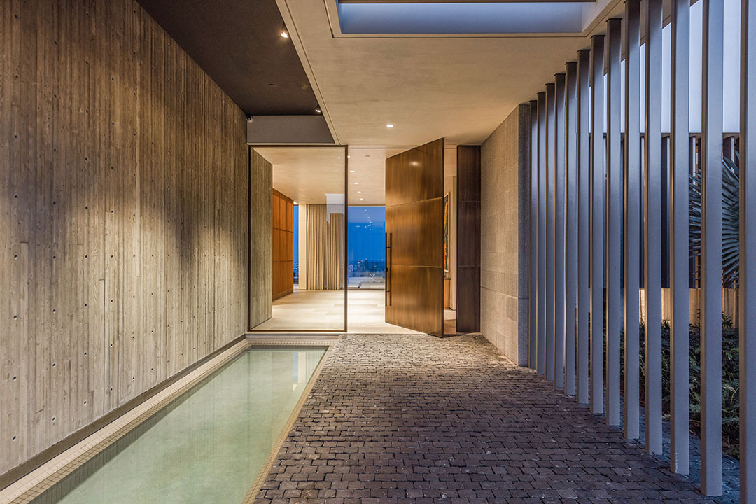 3 Honey Cofounder Bel Air Mansion Entry By Joe Bryant