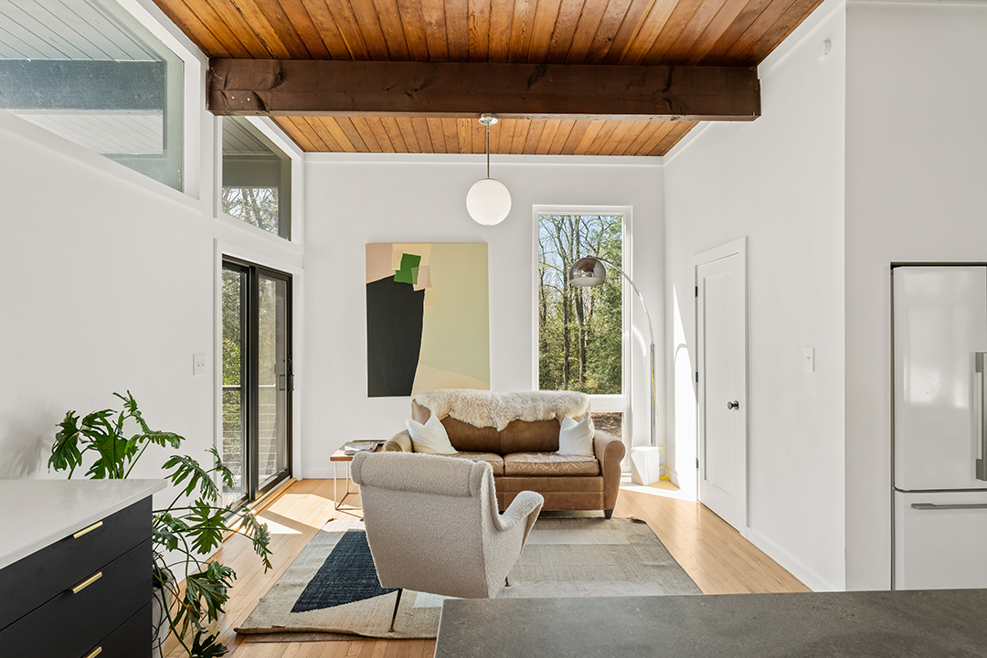 A Designers Midcentury Modern Dazzles On The Market After A Hefty Makeover 87 Shinar Mt Rd Full 4