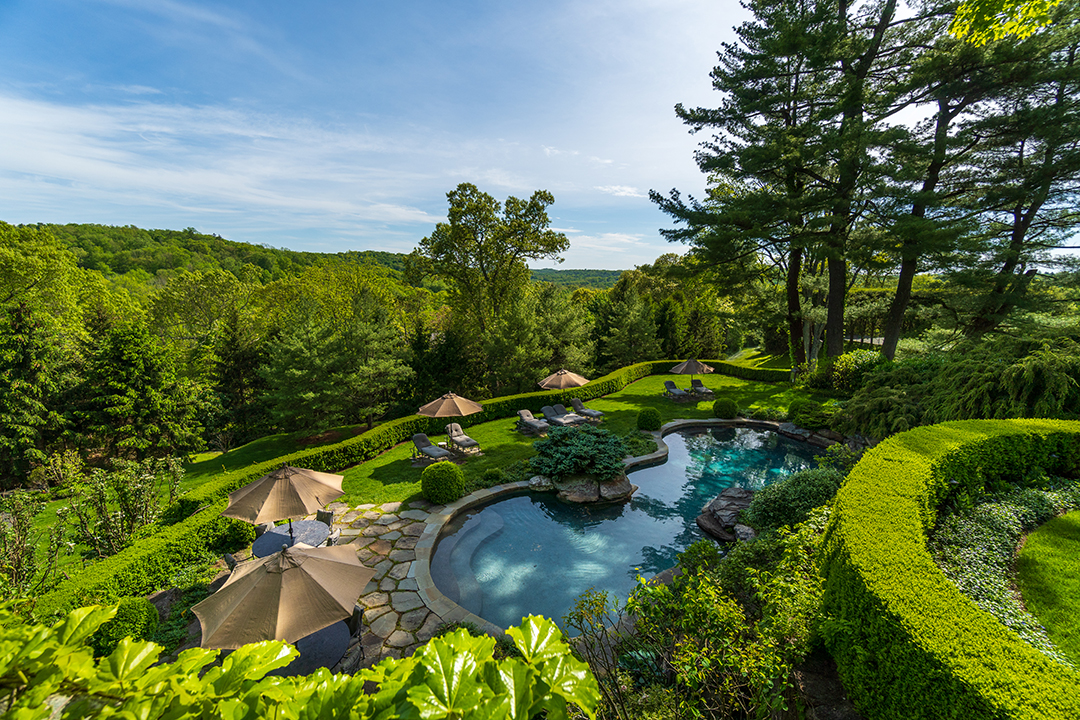 A Storybook Bedford Corners Property Dubbed Rockledge Farm Lists For 16 5m View From Pool House