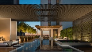 Aman New Yorks Penthouse Becomes Nycs Most Expensive Sale In 2022 So Far Aman New York Residence Pool Terrace
