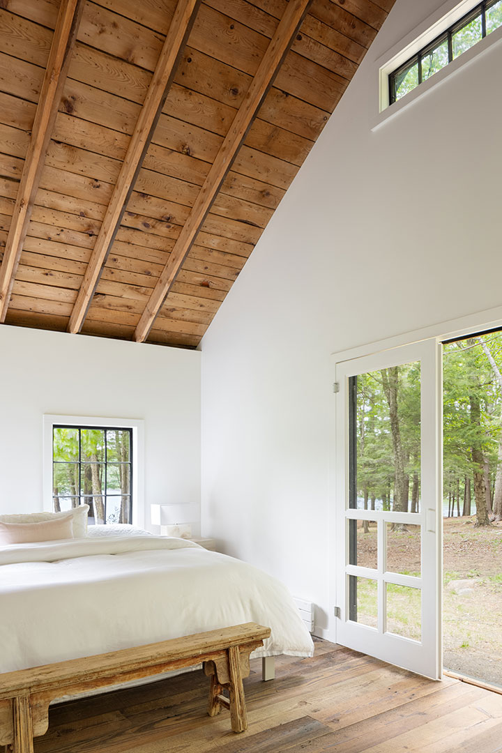 Guesthouse Master Bedroom Atwater Berkshires
